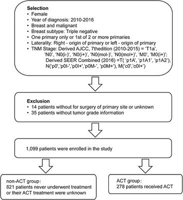 The Survival Outcomes of T1aN0M0 Triple-Negative Breast Cancer With Adjuvant Chemotherapy